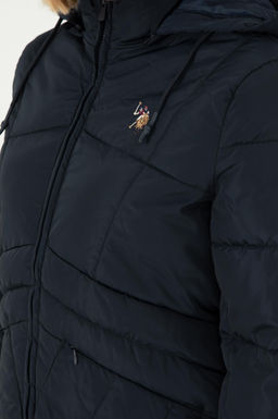 Женское темно-синее пальто - U.s. polo assn фото 7