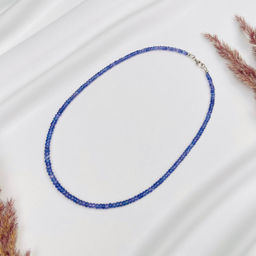 Колье из Танзанита 42 см +