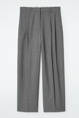 PANTAL?N TWILL WIDE LEG RELAXED FIT