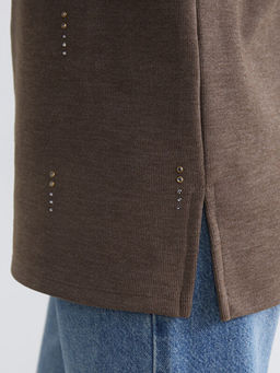 Soft Touch Ta?l? Kad?n Sweatshirt Tunik