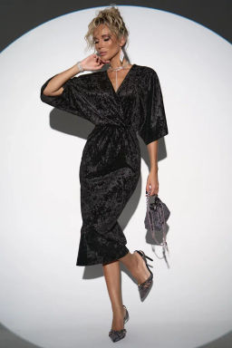 Платье Нимфа (чёрный) - Эльза фото 5