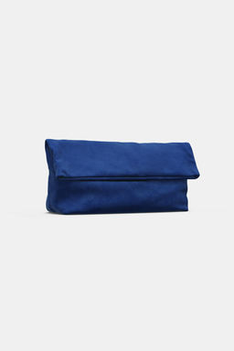 LIMITED EDITION SPLIT SUEDE MAXI CLUTCH - Zara фото 7