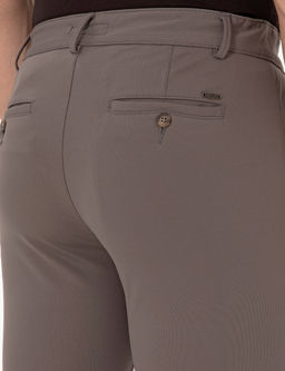 Vizon Slim Fit Beli Lastikli Kordonlu Jogger Kanvas Pantolon