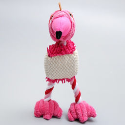 Игрушка текстильная Веселый фламинго, 28 х 6 см - Пижон фото 2