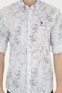 Мужская черная рубашка с длинным рукавом - U.s. polo assn фото 6