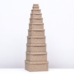 Набор коробок 11 в 1 Пушкинские строки, крафт 25,5 х 25,5 х 13 - 5,5 х 5,5 х 2,5 см - Simaland фото 4