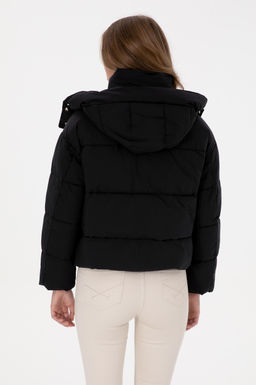 Kad_n Siyah Mont Sepette S_rpriz _ndirim