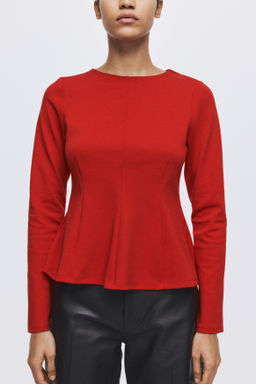 Top de punto con peplum - H&m фото 6