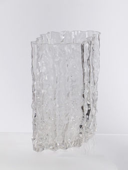 Ваза «Силвио», 20.5×15 см, стекло, прозрачная