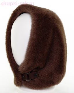 Амина экомех норка подкл.трик. Капюшон женский (56-58)