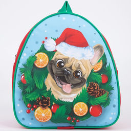 Рюкзак детский Пёсик у ёлки