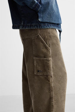 CARPENTER CORDUROY TROUSERS - Zara фото 5