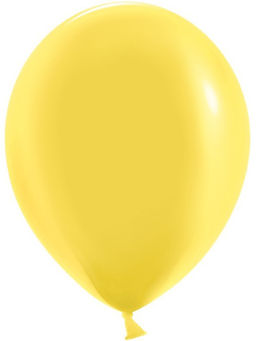 Воздушные шары латексные 12" «Жёлтый», 100 шт.