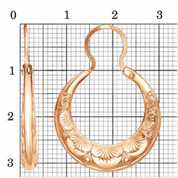 СЕРЬГИ 34013493 - Красная пресня фото 2