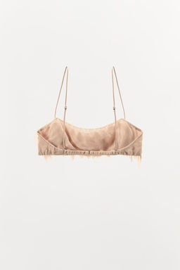 FLORAL BANDEAU BRA - Zara фото 3