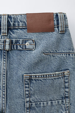 BALLOON JEANS WITH BELT LOOP - Zara фото 4