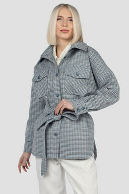 Пальто женское демисезонное (пояс)