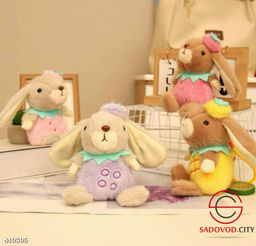 Плюшевая мягкая игрушка зайка