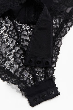 Body tanga de encaje con push-up - H&m фото 9