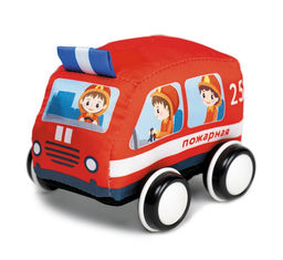 Стеллар. Машинка мягкая арт.03106 "Пожарная" /16