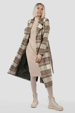 Пальто женское демисезонное (пояс) - El podio фото 7