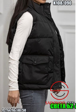 Жилетка женская с карманами - Bruno фото 3