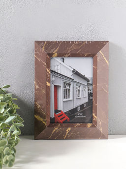 Фоторамка для фото 10×15 см «Гедеон», пластик, шоколад с под золотом, 21×16×2 см