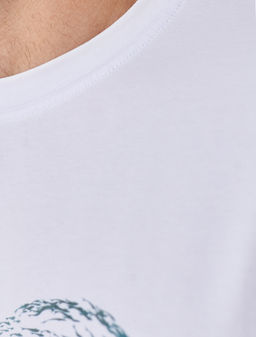 Футболка из премиального хлопка с авторским принтом - Vilatte фото 3