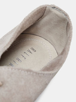 Полуботинки Ralf Ringer AFINA светло-серые из натурального спилка  фото 3