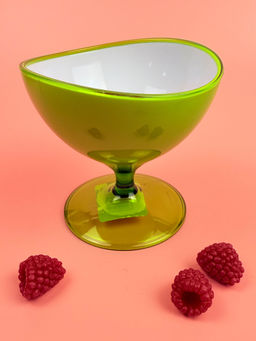 Цена за 2 шт. Креманка пластиковая диаметр 10,5см (цвет микс) OLS-179-10