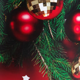 Круглая подарочная коробка Счастливого Нового года, 17.5 20 см - Дарите счастье фото 2