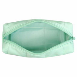 Пенал школьный Феникс+, арт.68357/ 24 МЯТНЫЙ СТЕГАНЫЙ (без наполнения, 19.5х5.5х6.5 см, полиэстер, молния, стёганая строчка, ПЭТ-пакет).