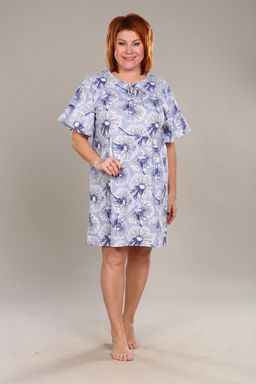 IV-CAPRIZ Пух - туника голубой