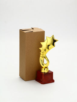 Наградная фигура «5 звёзд», подставка пластик