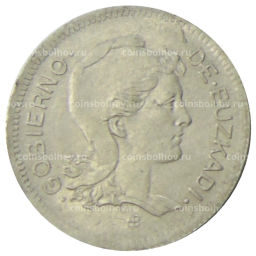 1 песета 1937 года Испания (Эускади)