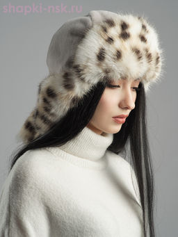 Норд кролик/рысь Ушанка женская (56-58)