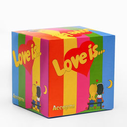 Жевательная резинка Love is, ассорти, 4.2 г, 50 шт.