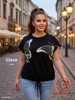 Футболка женская с принтом - Fiona фото 3