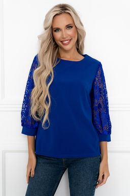 Блуза Open Style 6387 электрик