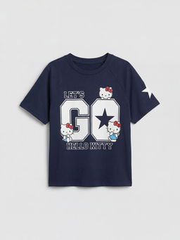 Hello Kitty Bask?l? K?z ?ocuk Ti??rt ve Pantolon