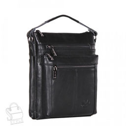Сумка мужская кожаная 7615Z black Zinimxs
