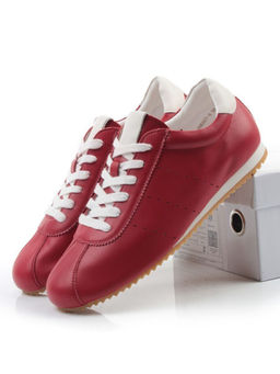 03-908397-5 RED Кеды женские (натуральная кожа)