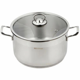 Кастрюля нерж. сталь 3.2л. София, стекл. крышка КАТЮША код.9920-290-0  фото 10