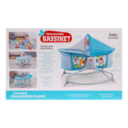 Музыкальная люлька для новорожденных, цвет голубой - Simaland фото 15