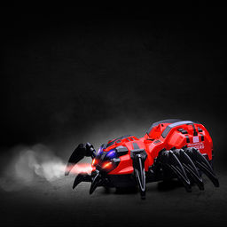 Паук на батарейках, в коробке