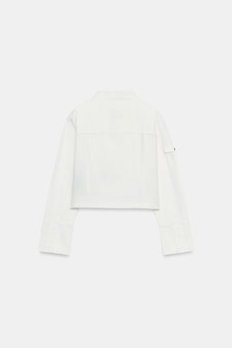 CHAQUETA MULTIBOLSILLOS / Blanco roto - Zara фото 4