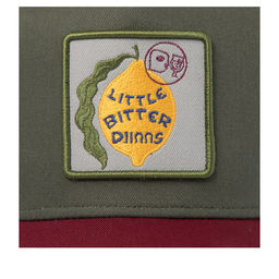 Бейсболка DJINNS арт. HFT Bitter (оливковый / бордовый)