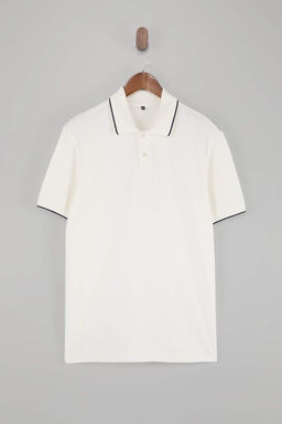 Tas Regular Polo Yaka Duz Polo Yaka T-shirt TMNSS26PO00020