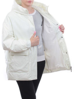 M24-211 MILK Куртка демисезонная женская (100 гр. синтепон) - Fashion фото 8