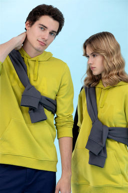 U. S. Polo Assn Базовая толстовка с капюшоном Арахис (унисекс) Неожиданная скидка в корзине